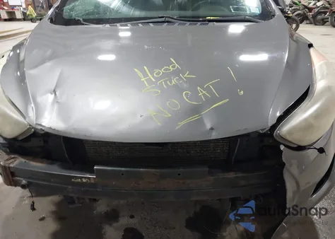 2013 Hyundai Elantra Limited from USA, damaged, VIN 5NPDH4AE1DH199645